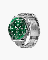 Silver / Green